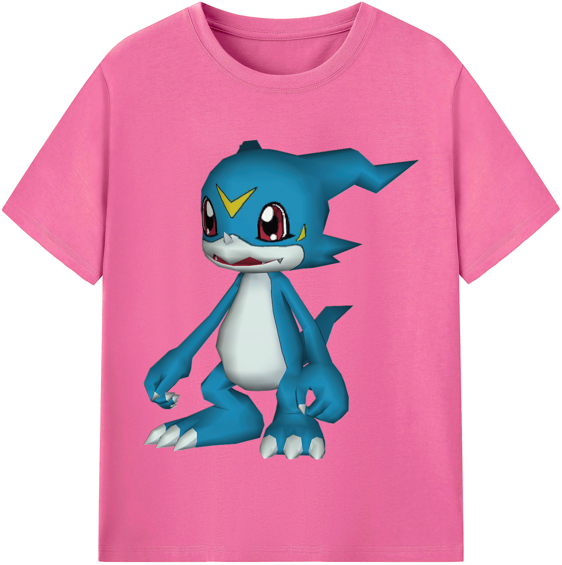 （画像用） Digimon デジタルモンスター/デジモン レディースカジュアルプリントTシャツ（綿100％）